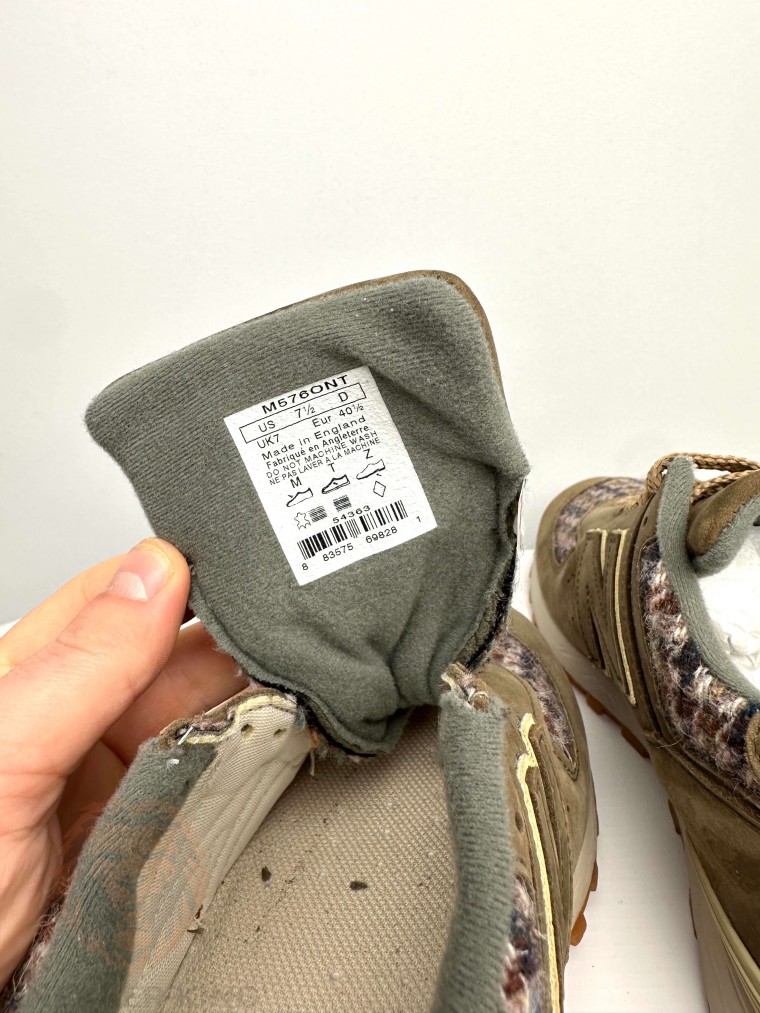 Кросівки New Balance 576ONT x Harris tweed x Offspring  Limited Edition  UK